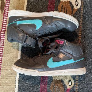 Nike SB Morgan Mid 2 Jr. Grey/Blue Sneakers Youth Size 5.5 (unisex)
